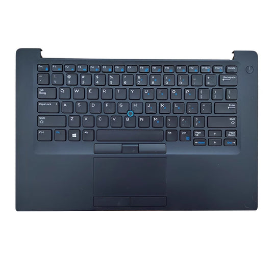 Dell latitude E7480 7480 7490 - Keyboard With Back Light & Trackpad Frame Housing Palmrest US Layout Assembly - Polar Tech Australia
