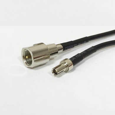 [15cm] TS9 Male to FME Male Patch Lead Cable Adaptor