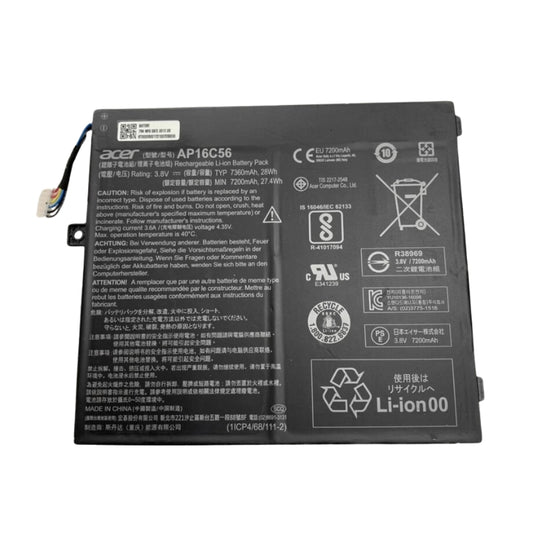 [AP16C56] Acer Switch 10 V SW5-017 - Replacement Battery