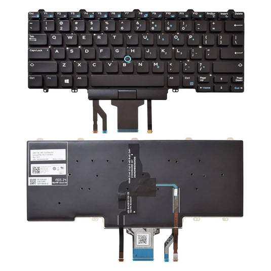 Dell latitude E7480 7480 7490 - Laptop Kerboard With Back Light US Layout - Polar Tech Australia
