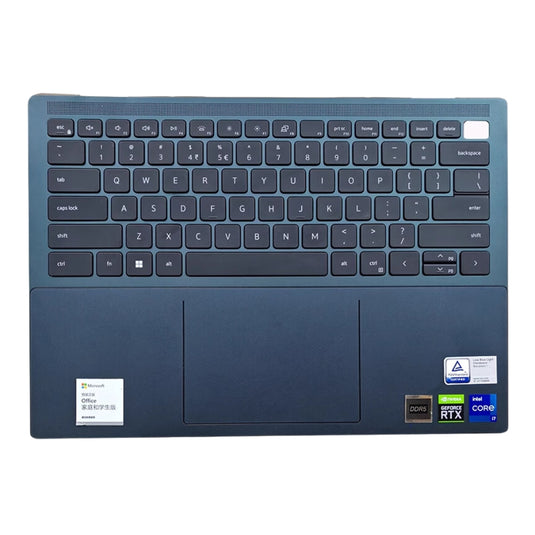 Dell Inspiron 14 Plus 7420 7425 2-in-1 P161G - Laptop Keyboard With Trackpad Palmrest US Layout Assembly