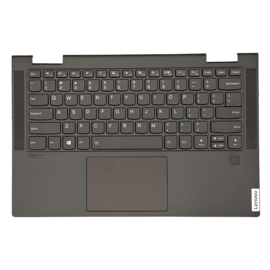 Lenovo Yoga C740-14 C740-14IML - Keyboard With Back Light & Trackpad Frame Housing Palmrest US Layout Assembly - Polar Tech Australia