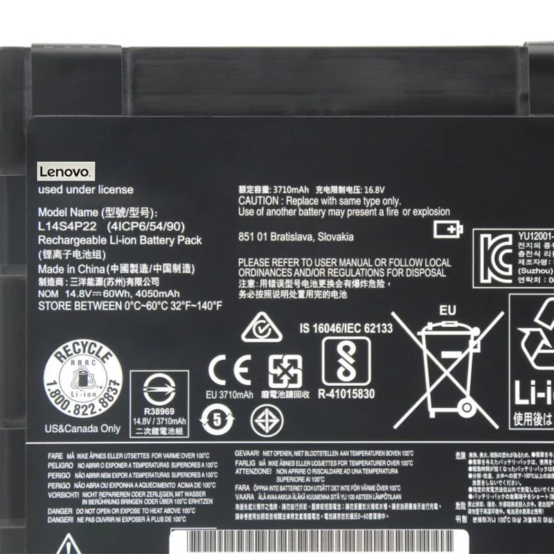 Cargue la imagen en el visor de la galería, [L14S4P22] Lenovo IdeaPad Y700 17ISK 80Q/15ISK Replacement Battery - Polar Tech Australia
