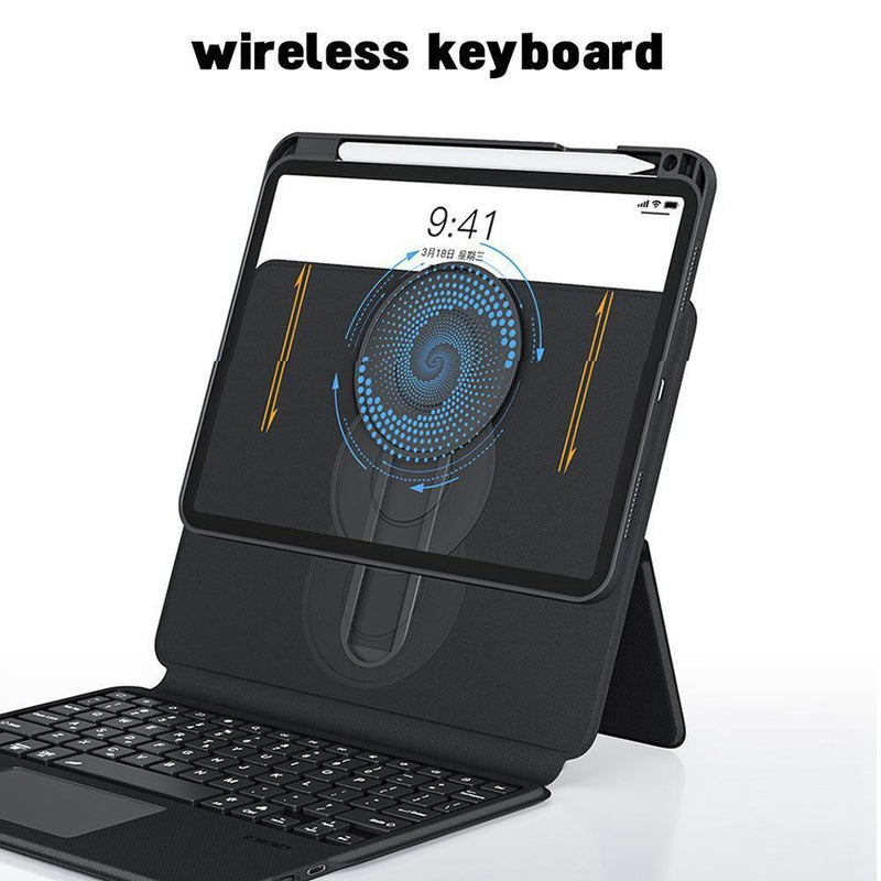 Cargue la imagen en el visor de la galería, Apple iPad Pro 11&quot; &amp; Air 4/5 10.9&quot; - Magic 360 Rotation Detachable Smart Wireless Trackpad Keyboard Flip Case - Polar Tech Australia
