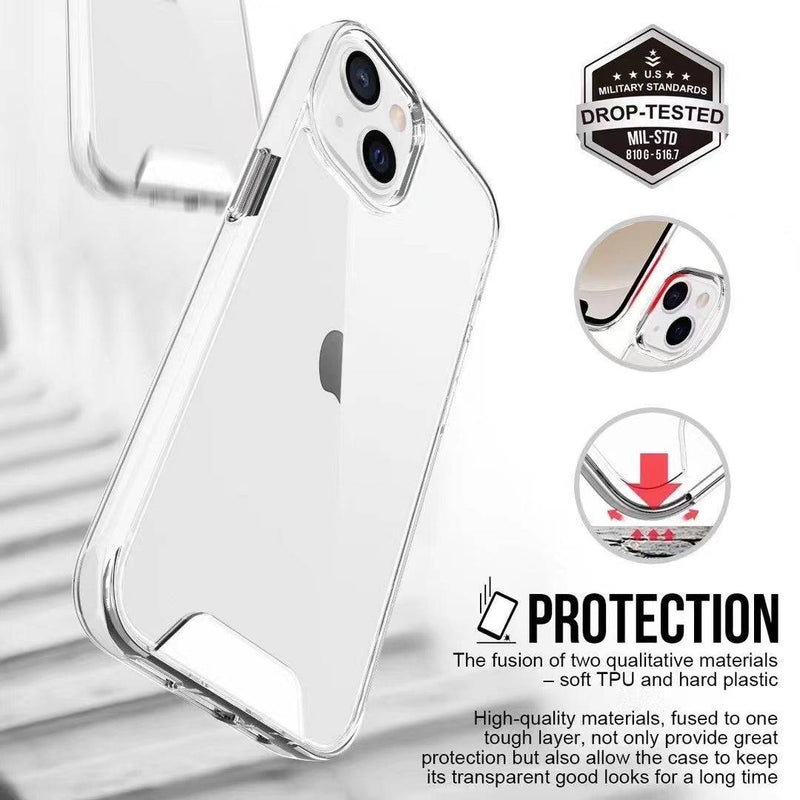 Cargue la imagen en el visor de la galería, Apple iPhone 11/Pro/Max SPACE Transparent Rugged Clear Shockproof Case Cover - Polar Tech Australia
