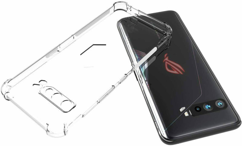 Cargue la imagen en el visor de la galería, ASUS Rog Phone 5 Clear Shock Absorbing Transparent Heavy Duty Protective Case - Polar Tech Australia
