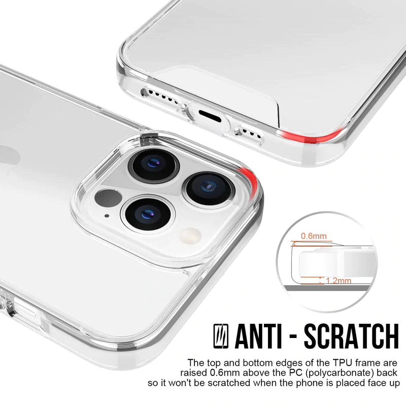 Cargue la imagen en el visor de la galería, Apple iPhone 12/Mini/Pro/Max SPACE Transparent Rugged Clear Shockproof Case Cover - Polar Tech Australia
