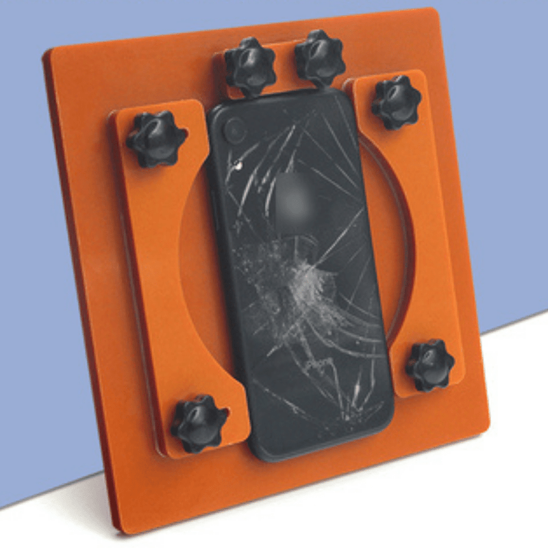 Cargue la imagen en el visor de la galería, iPhone Back Glass Repair Holder Mount Fixture Positioning Clamp Repair Tool - Polar Tech Australia
