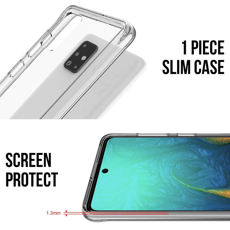 Load image into Gallery viewer, Samsung Galaxy A20/A30/A40/A50/A70 SPACE Transparent Rugged Clear Shockproof Case Cover - Polar Tech Australia
