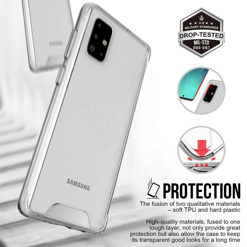 Cargue la imagen en el visor de la galería, Samsung Galaxy Note 10/Note 10 Plus SPACE Transparent Rugged Clear Shockproof Case Cover - Polar Tech Australia
