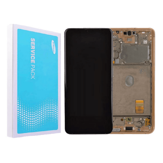 [Samsung Service Pack] Samsung Galaxy S20 FE (SM-G780/781) LCD Touch Digitizer Screen Assembly With Frame - Polar Tech Australia